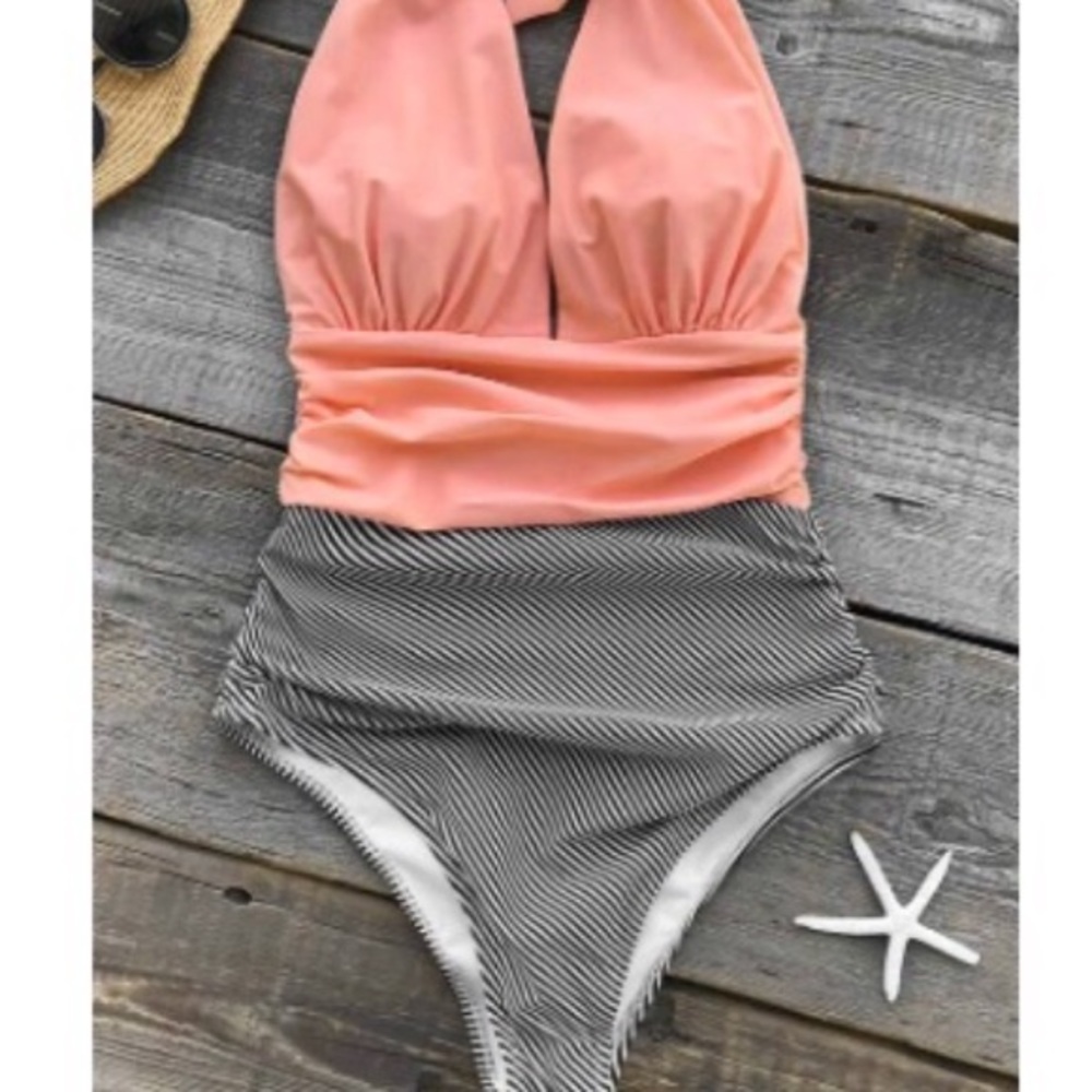 Peach Bathing suit